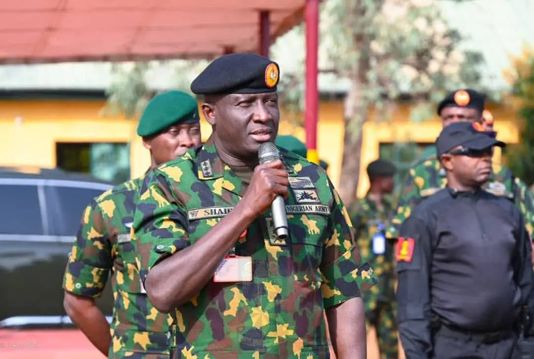 Army Chief Lieutenant General Waidi Shaibu (NC)