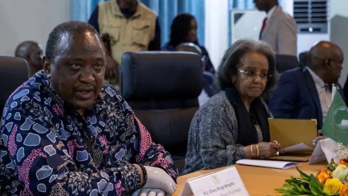 AU envoys meet DR Congo rebels to push peace (News Central TV)