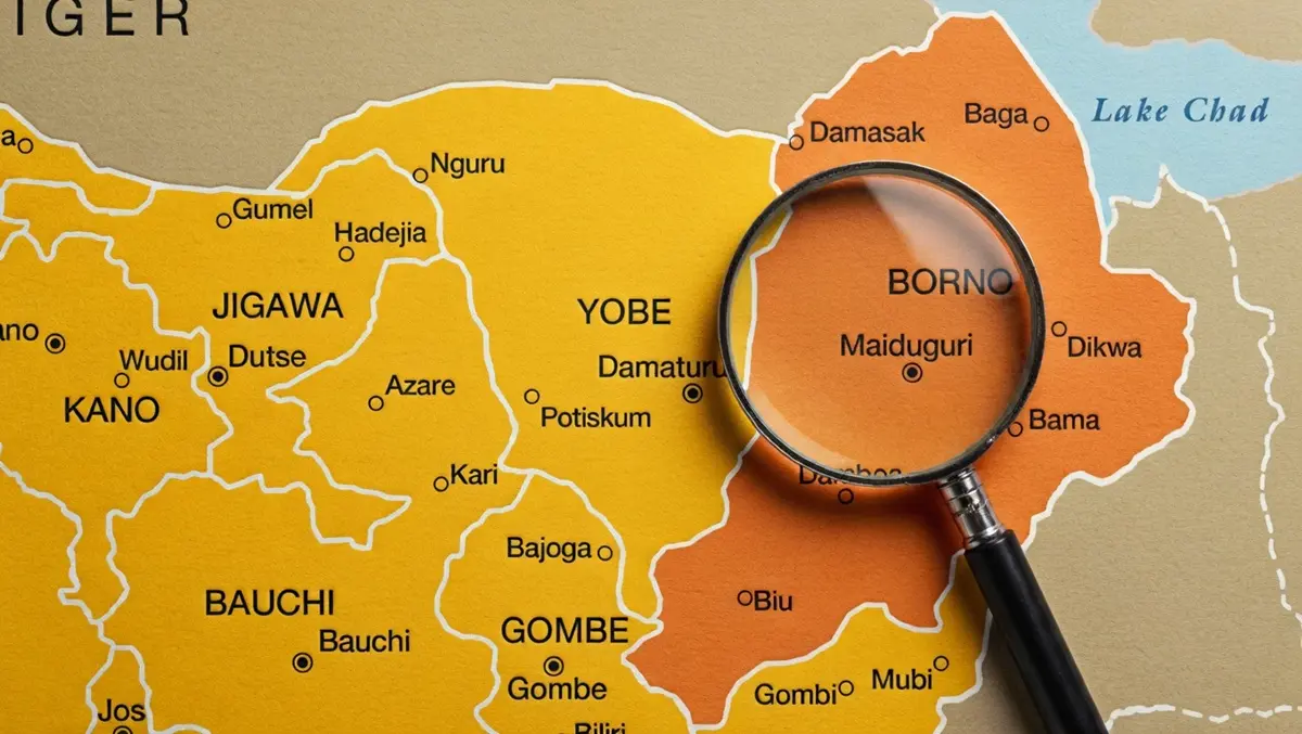 Borno State Map.