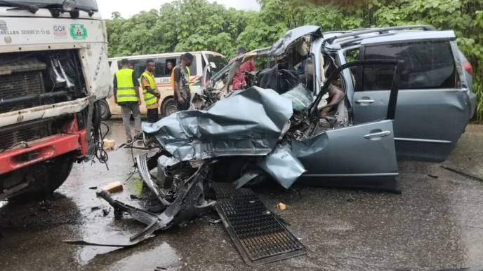 Road Crash Kills One, Injures Three in Lagos (NewsCentral TV)
