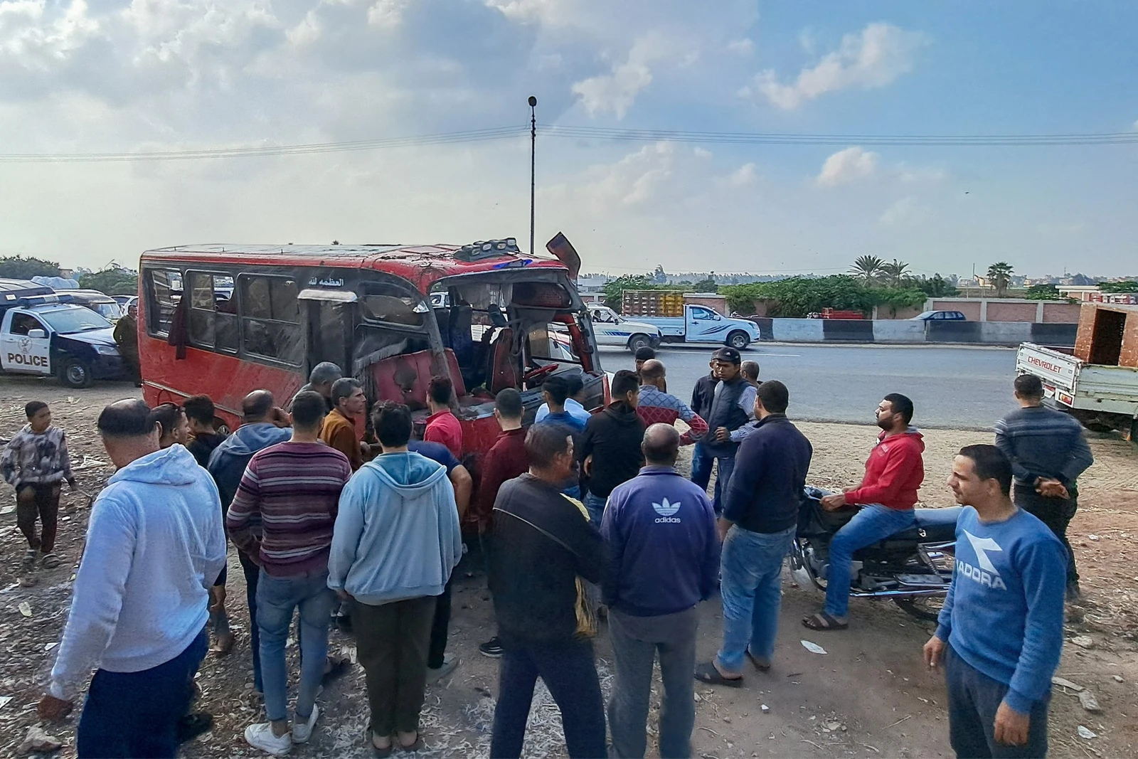 Egypt bus crash