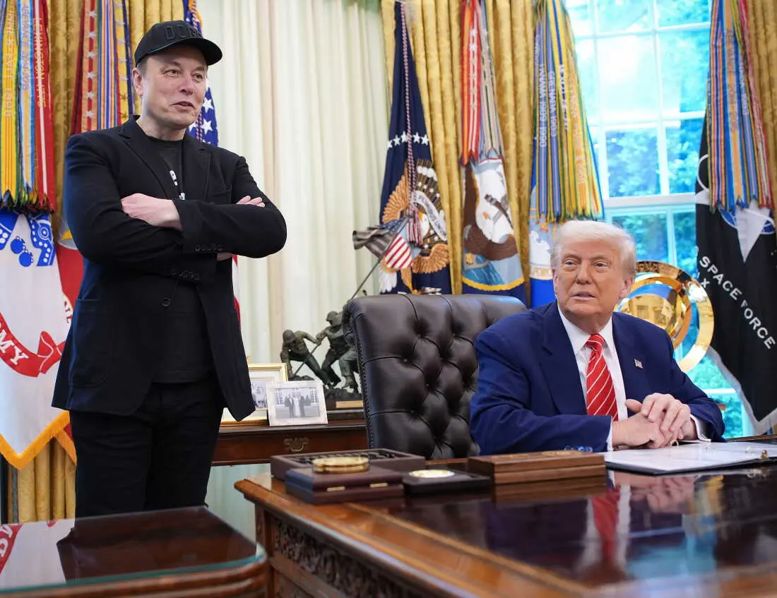 Elon Musk and Donald Trump