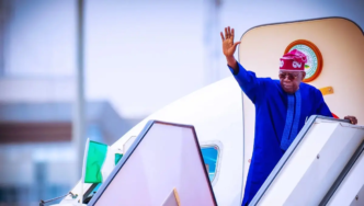 Tinubu Departs Abuja for Kaduna Rally