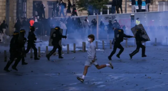 France Protests Turn Violent Over Rising Living Costs1