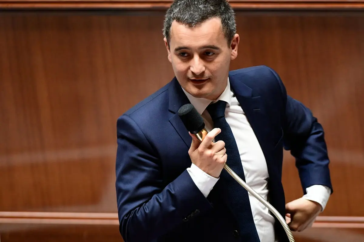 Justice Minister Gérald Darmanin.