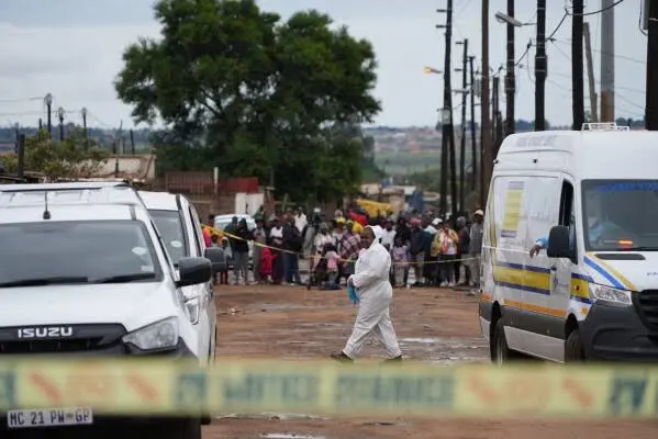 Gunman Opens Fire on Mourners in South Africa