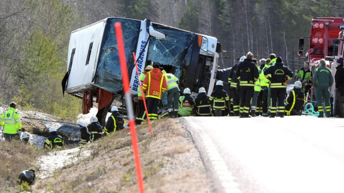 Sweden Bus Crash