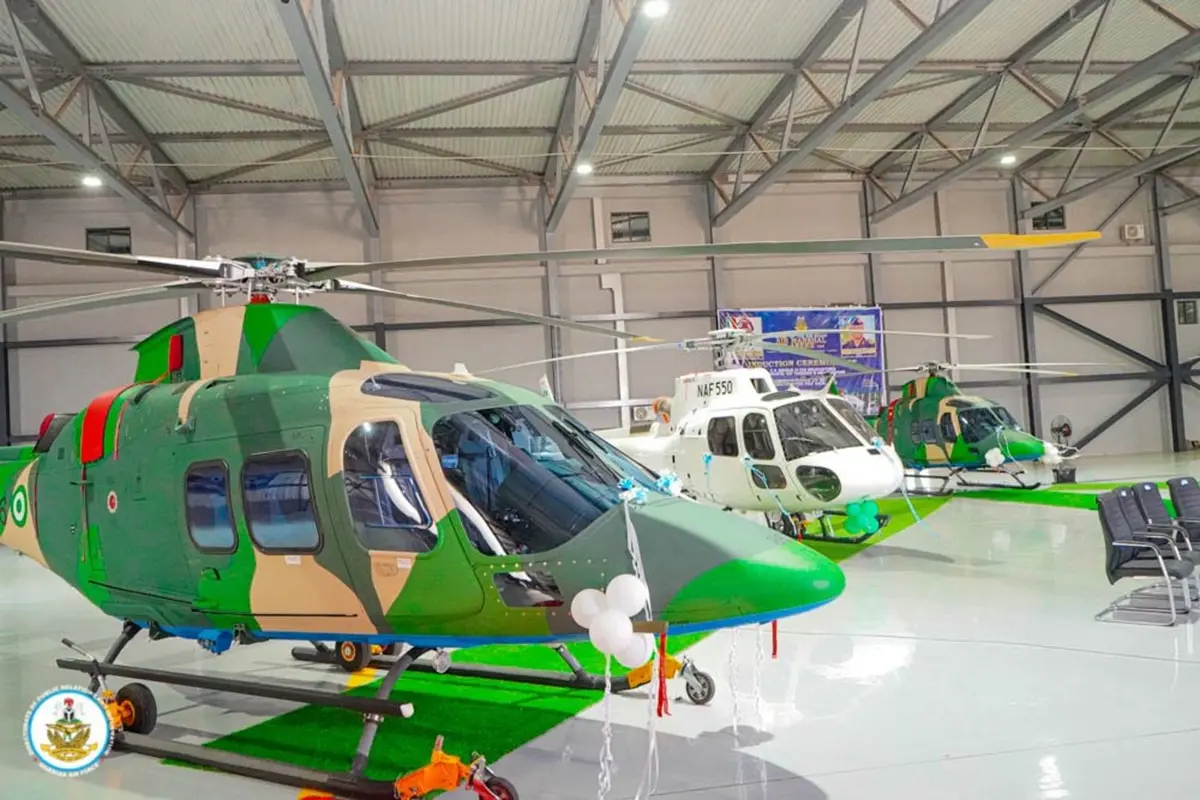 Tinubu Inducts Five NAF Helicopters