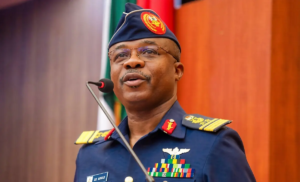 Chief of the Air Staff, Air Marshal Sunday Kelvin Aneke