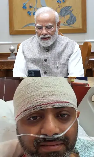 Stabbed Indian Pilot Recounts Flydubai Attack (NewsCentral TV)