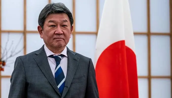 Japanese Foreign Minister Toshimitsu Motegi
