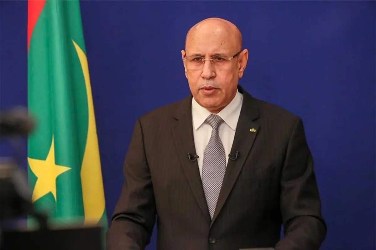 President Mohamed Ould Cheikh El Ghazouani