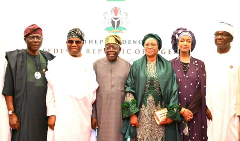 IN Pictures: Tinubu, First Lady Attend MKO Premiere
