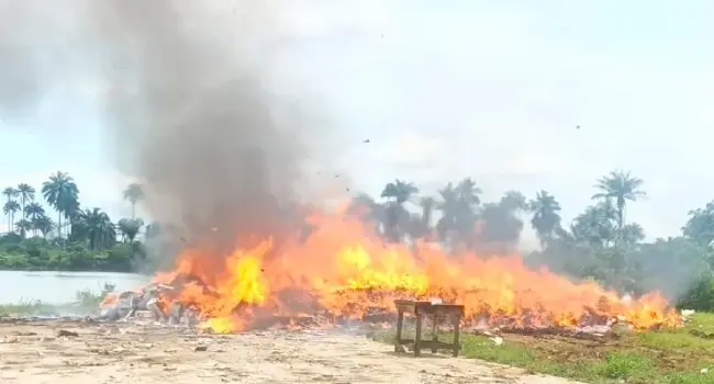NAFDAC Destroys Fake Products in Rivers