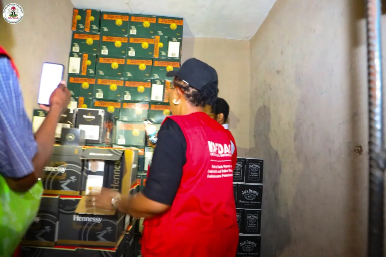 NAFDAC Uncovers ₦2 Billion Counterfeit Alcohol Operation