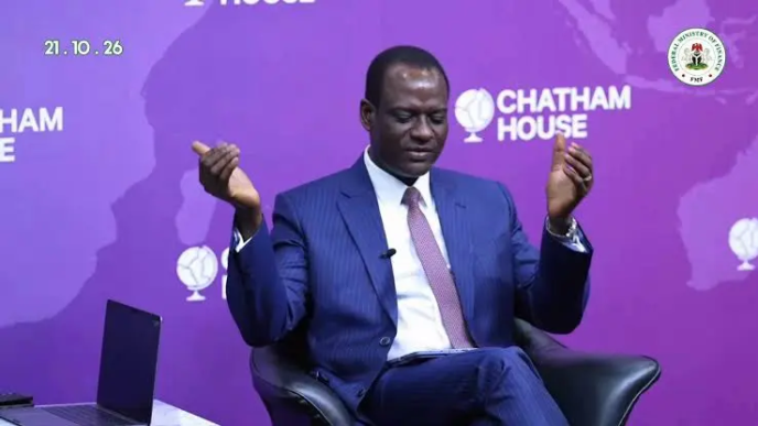 Nigeria's Finance Minister Taiwo Oyedele (News Central TV)