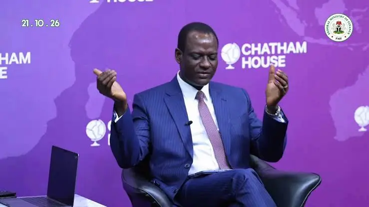 Nigeria's Finance Minister Taiwo Oyedele (News Central TV)