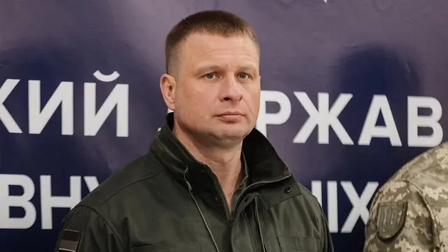 Oleksandr Hanzha, head of the Dnipropetrovsk Regional Military Administration