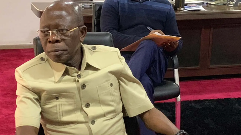 Oshiomhole Defends Tinubu’s Rally Absences