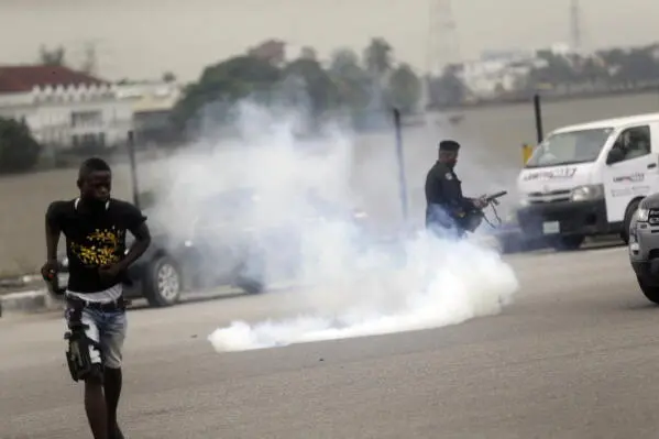 Police fire tear gas