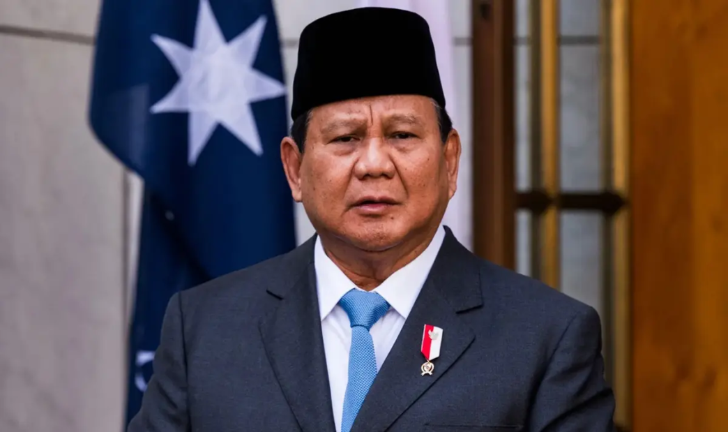 Indonesian President Prabowo Subianto