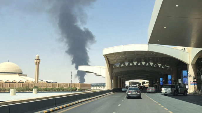 Two dead in Houthi strike on Saudi airport (News Central TV)