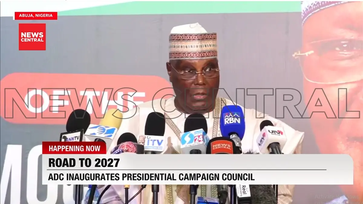 African Democratic Congress (ADC) presidential candidate, Atiku Abubakar,
