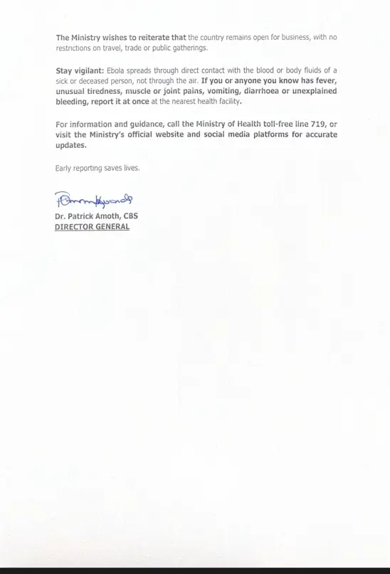 Kenya Confirms Third Ebola Case