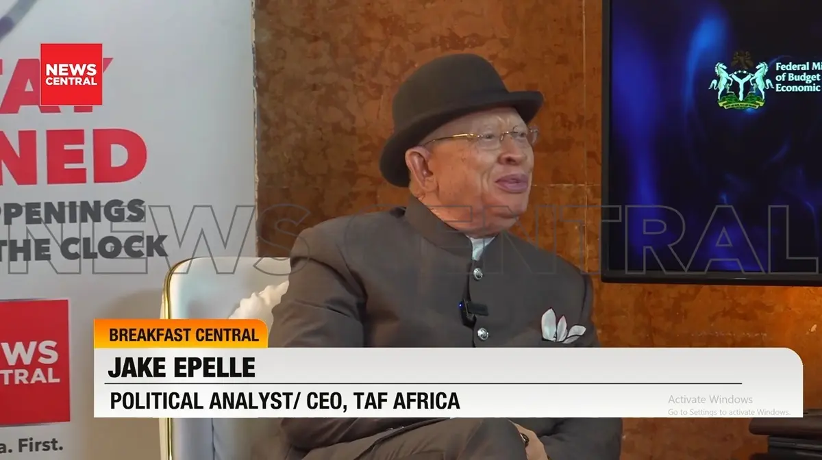Political analyst and Chief Executive Officer of TAF Africa, Jake Apelle,