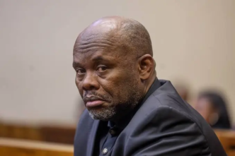 South Africa’s suspended deputy police chief, Shadrack Sibiya
