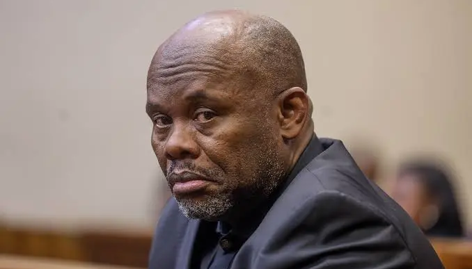 South Africa’s suspended deputy police chief, Shadrack Sibiya