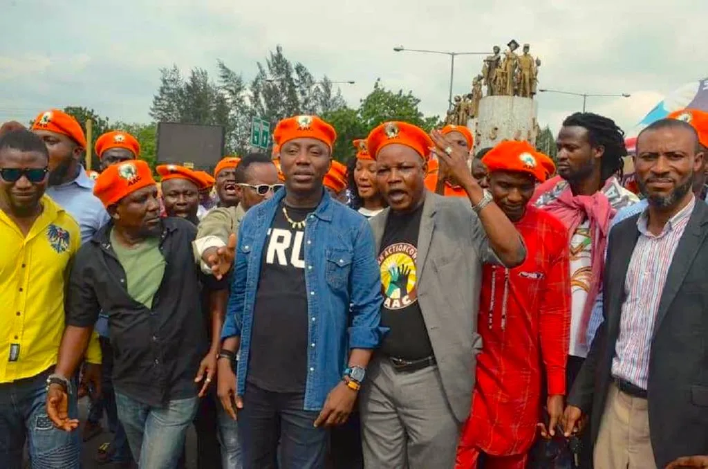 Sowore Protesting (News Central TV)