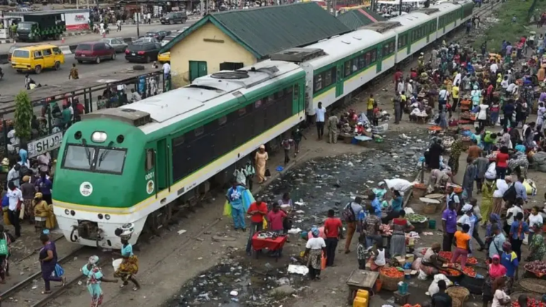 Motorist Survives Lagos Train Collision