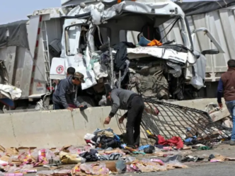 truck crash