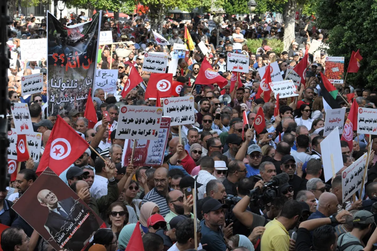 Tunisians Protest Rising Living Costs, Rights Rollback