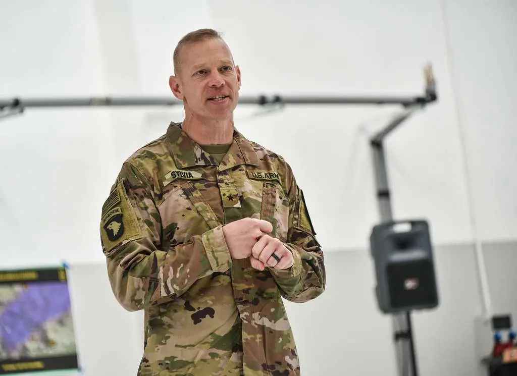 US Army Lieutenant General Brett Sylvia
