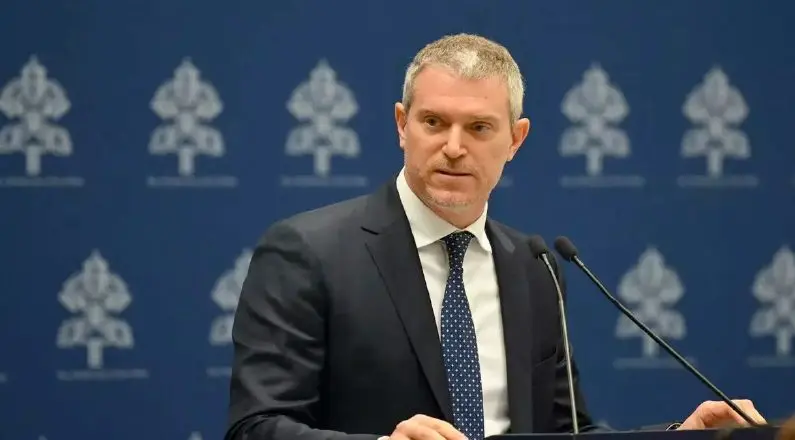 Vatican spokesman Matteo Bruni (NC)