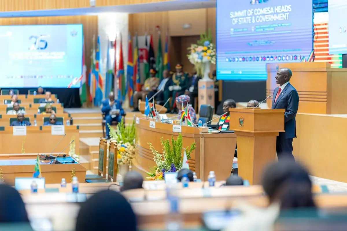 Ruto Attends COMESA Summit