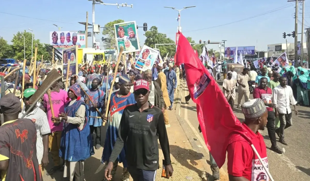 APC Supporters Gather for Tinubu’s Campaign in Kaduna