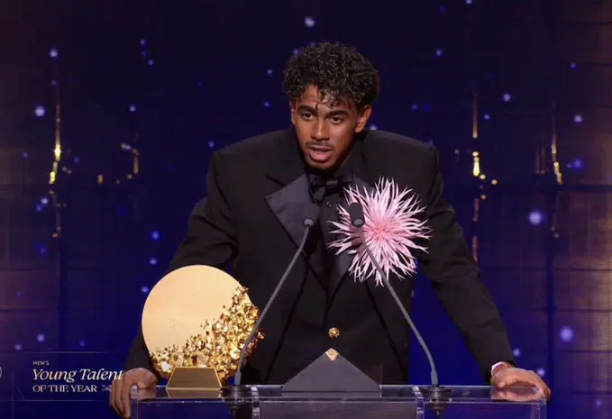 Ballon d’Or: Yamal Wins Young Talent Prize Again