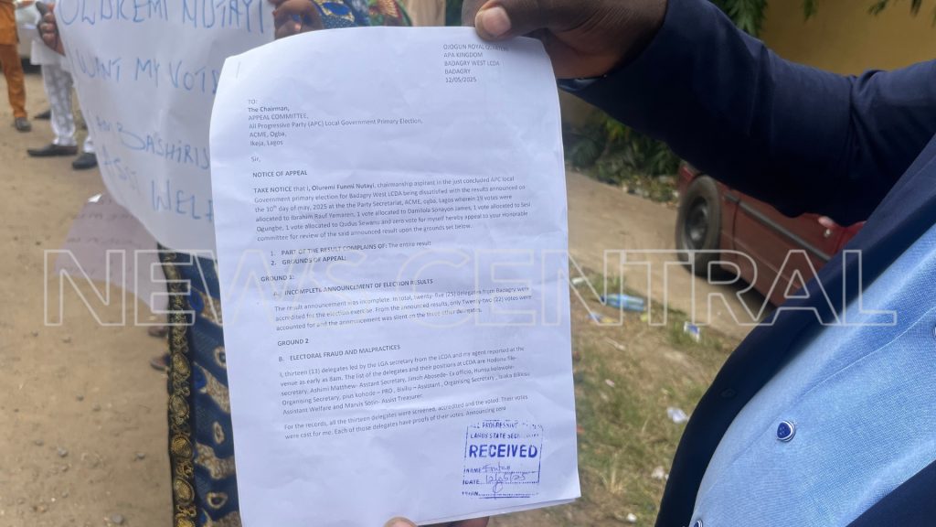 Lagos APC Members Rally Over Disputed LG Primaries 