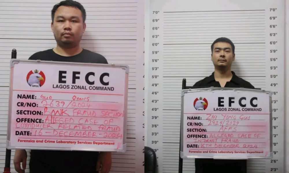 Five Chinese Jailed in Lagos for Cyberterrorism, Internet Fraud