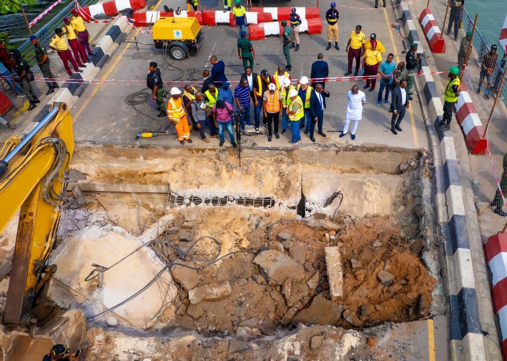 Independence Bridge Repairs (News Central TV)