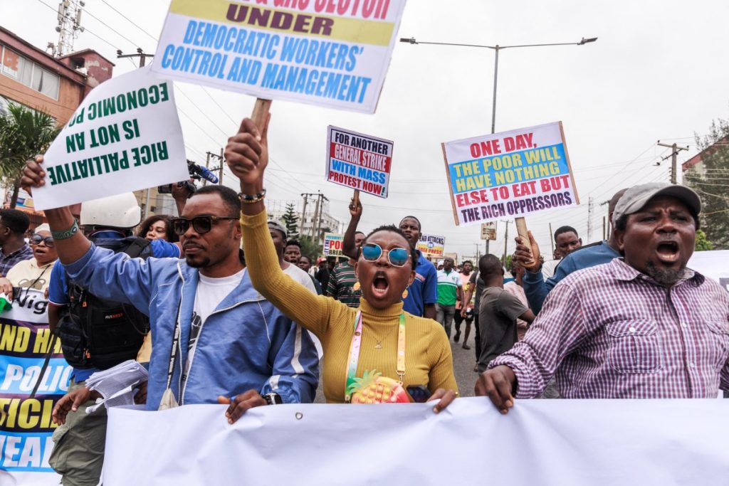 Protest in Nigeria