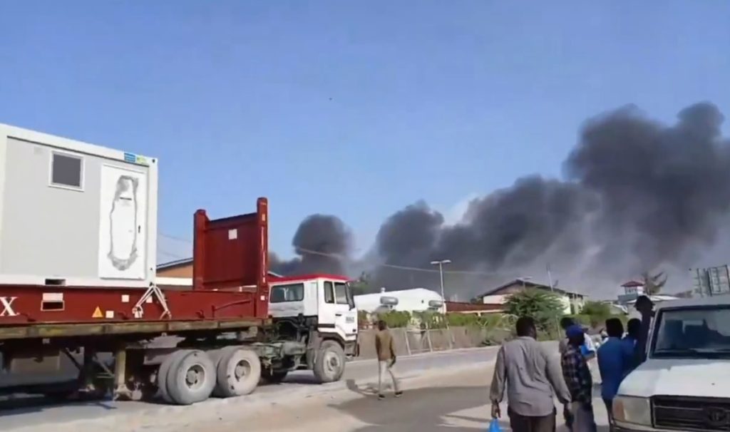 AU Helicopter Crashes During Landing in Mogadishu.