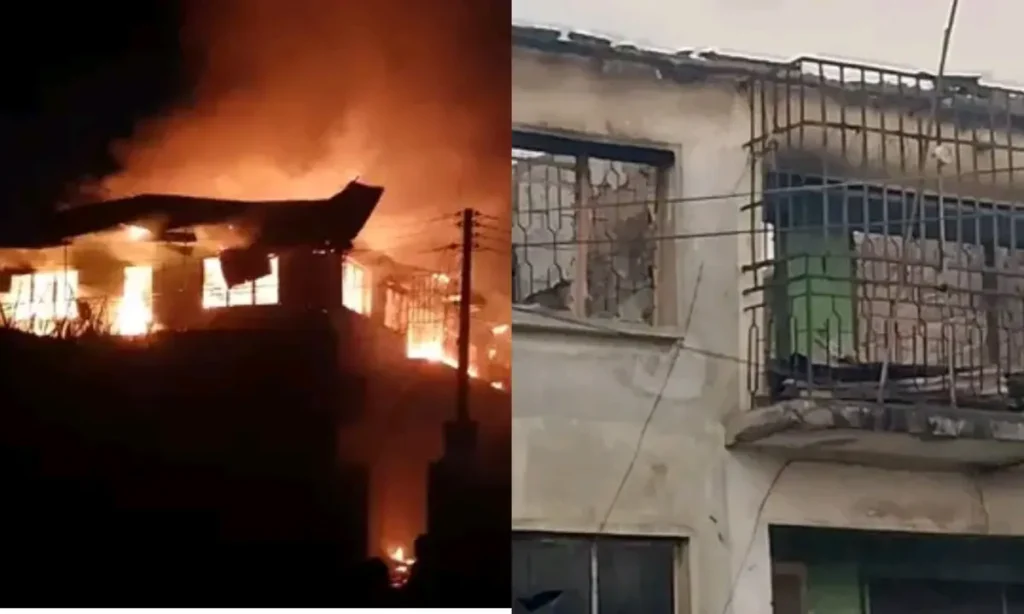 Aba Fire Outbreak Renders Tenants Homeless