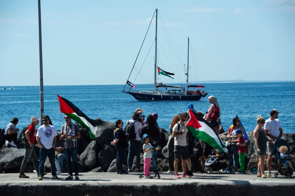 Activist Ship Nears Gaza Coast After Entering Egyptian Waters