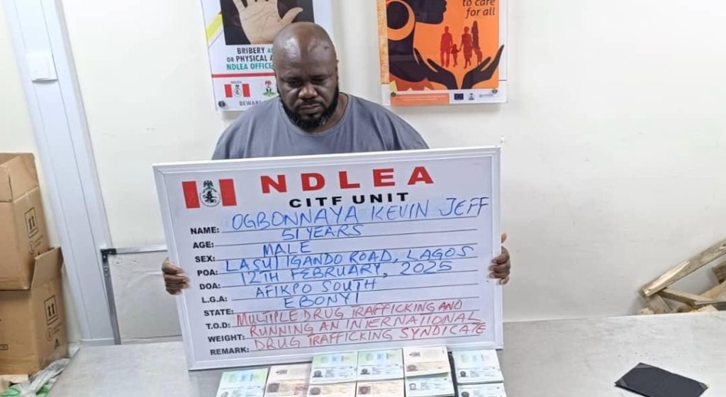 Wanted Drug Kingpin Held in Lagos After 17 Years on the Run
