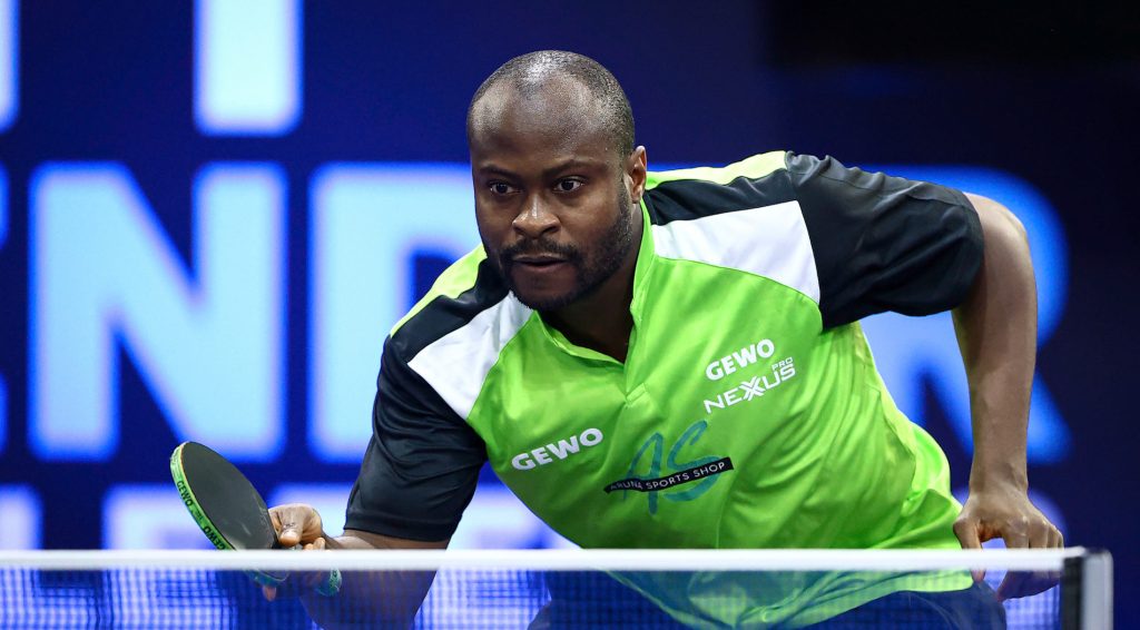 Quadri Aruna Now Africa’s Highest-Ranked Table Tennis Star, Rises to 18th in World