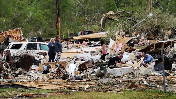 Deadly Tornadoes Kill at Least 34 in Southern US